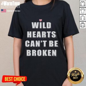 Official Wild Hearts Can't Be Broken ladies tee featuring a stylish design and vibrant colors for a trendy look.