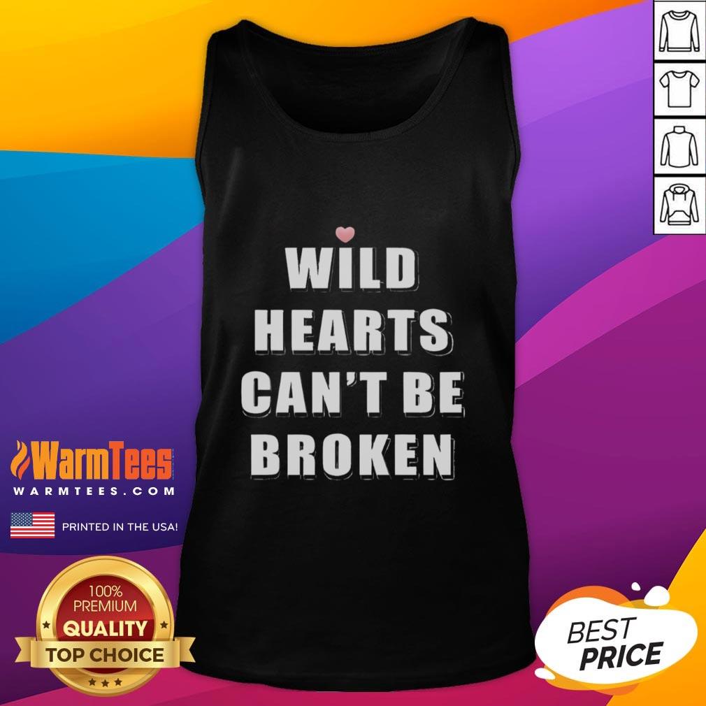 Official Wild Hearts Can't Be Broken Tank Top featuring a bold graphic design and comfortable fit, perfect for summer wear.