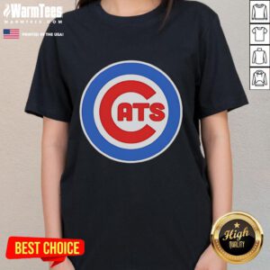 Premium Chicago Cubs ladies tee featuring a stylish design for baseball fans, perfect for game day attire.
