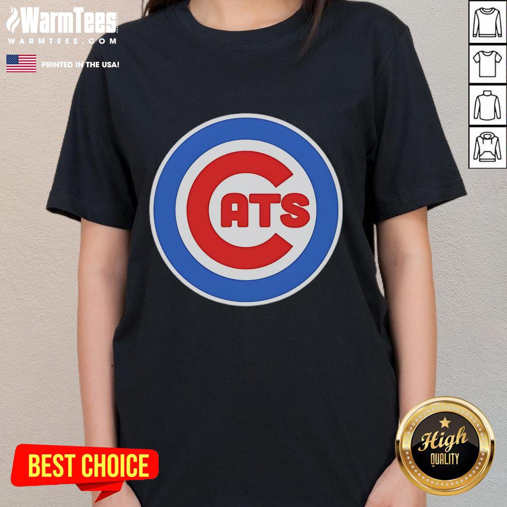 Premium Chicago Cubs ladies tee featuring a stylish design for baseball fans, perfect for game day attire.