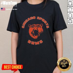 Premium Chicago Bears Sports Bums Ladies Tee featuring team logo and stylish design for female fans.