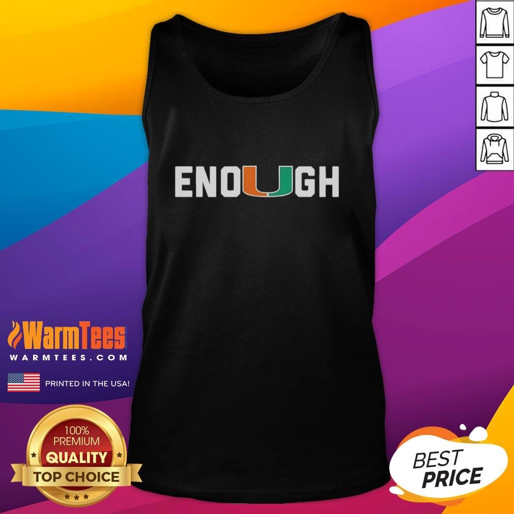 Premium Miami DL Akheem Mesidor Enough Tank Top in vibrant colors, perfect for summer fashion and casual wear.