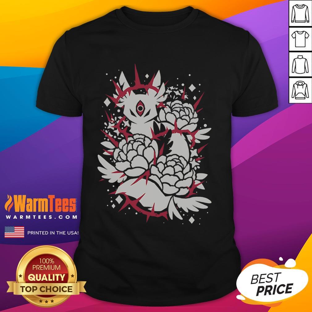 Premium Stylized Mythical Creature T-Shirt showcasing vibrant design, perfect for expressing your softness and unique style.