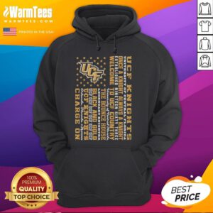 Alt Text: Premium UCF Knights hoodie with Once a Knight, Always a Knight design, perfect for University of Central Florida fans.