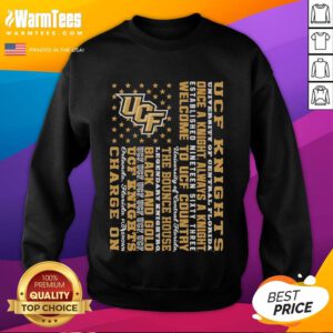 Alt Text: Premium UCF Knights sweatshirt featuring Once a Knight, Always a Knight slogan, perfect for University of Central Florida fans.