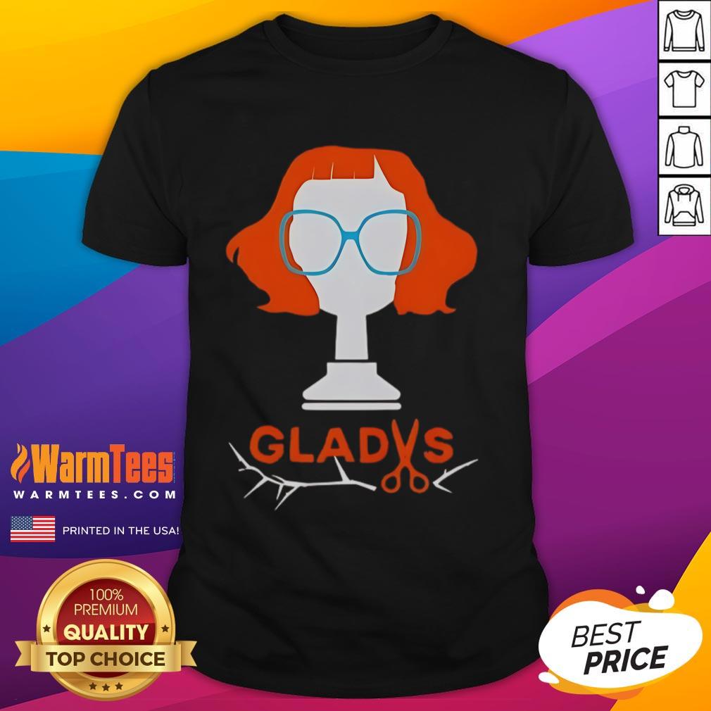 Pretty Weapons Aunt Gladys T-Shirt featuring artistic design and bold colors, perfect for casual wear and gifts.