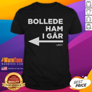 Alt Text: Top Princess Isabella stylishly wearing a Bollede Ham I Gar t-shirt, showcasing modern royal fashion.
