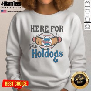 Good Philadelphia Phillies sweatshirt featuring hotdog graphics, perfect for fans at the ballpark.
