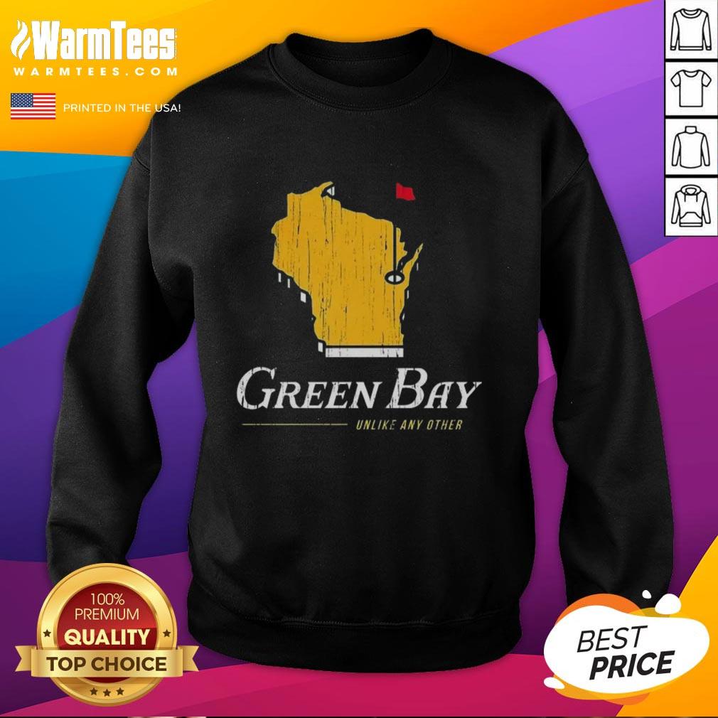 Stylish Green Bay Packers sweatshirt, perfect for fans seeking warmth and team spirit. Hot unlike any other!