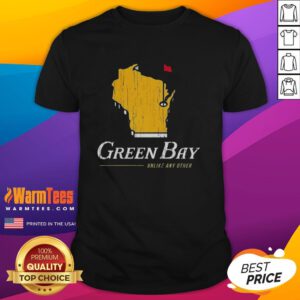 Stylish Green Bay Packers T-shirt featuring a unique design, perfect for fans who want to stand out on game day.