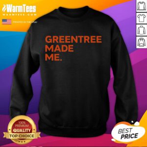 Comfortable Nice Greentree Made Me Sweatshirt in vibrant green, perfect for casual wear and eco-friendly fashion.
