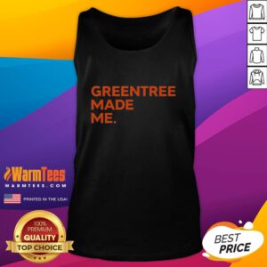 Stylish Nice Greentree Made Me tank top in vibrant green, perfect for casual summer outfits and fashion-forward looks.