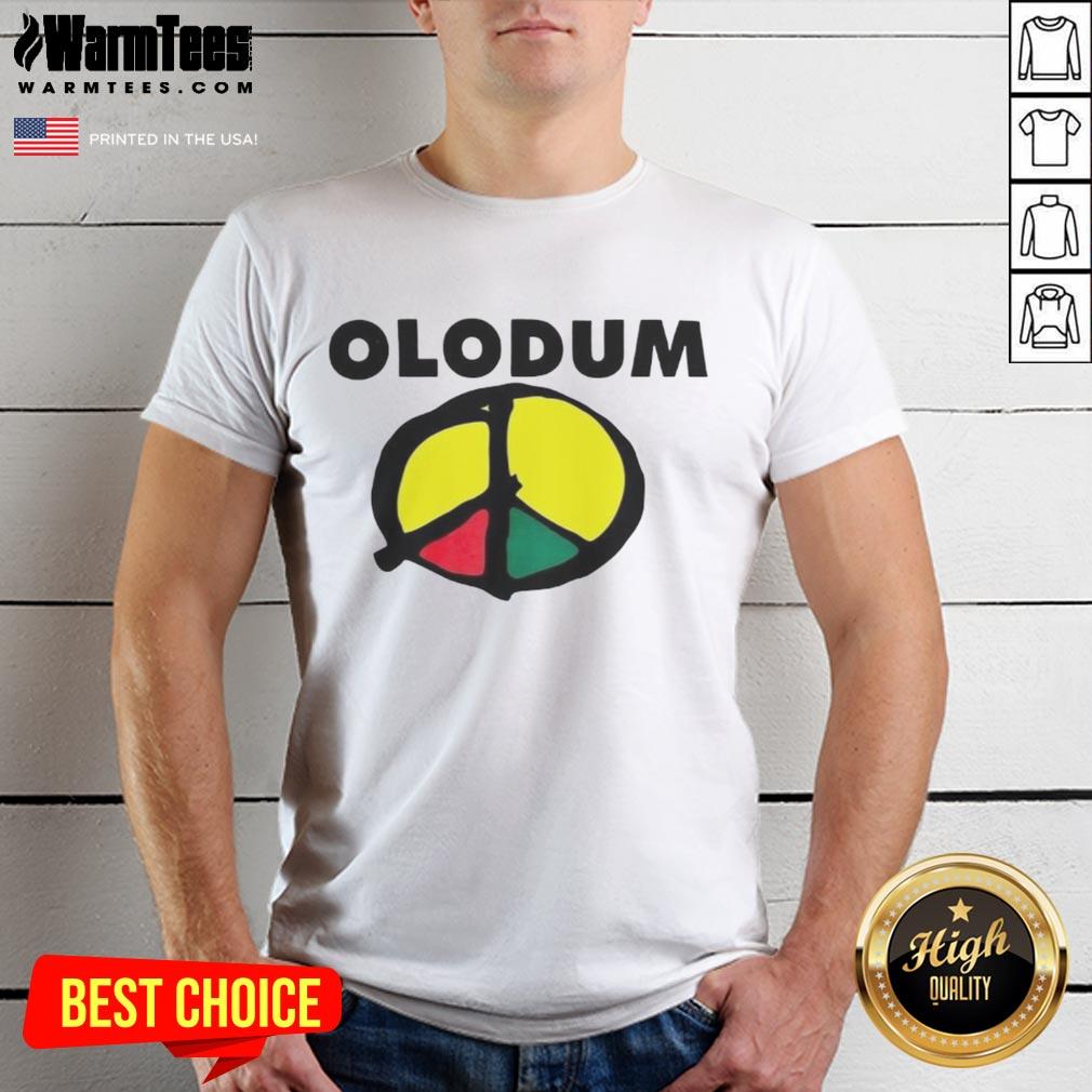 Débardeur Olodum Brazil - T-shirt Peace Love Happiness - Coupe Classique Légère