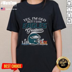 Original Philadelphia Eagles Super Bowl helmet skyline ladies tee, celebrating greatness for fans of all ages.