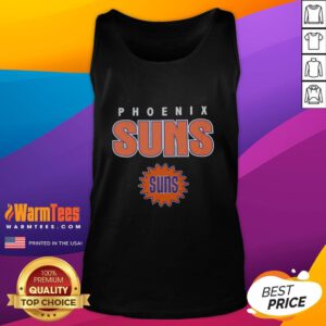 Premium Phoenix Suns Throwback Tank Top featuring vintage logo and vibrant colors for ultimate fan style.