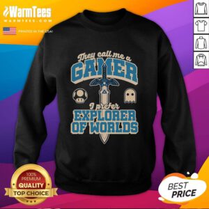 Pretty Gamer Sword Explorer Sweatshirt with vibrant design, perfect for gaming enthusiasts and stylish comfort wear.