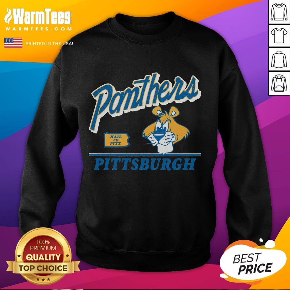 Vintage Pittsburgh Panthers Fly By Sweatshirt featuring classic logo and stylish design for fans.