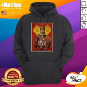 Top Carlos Alcaraz Six Kings Slam 2025 Riyadh Season Tennis Hoodie in vibrant colors, showcasing modern sportswear design.