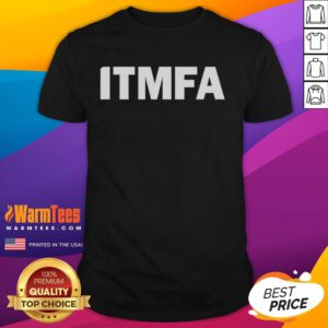 Top Itmfa Impeach The Mother Fcker Already T-Shirt featuring bold text design on a casual tee for activism and political expression.