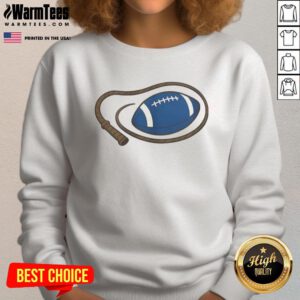 Alt Text: Stylish Indianapolis Colts Daniel Jones NFL sweatshirt featuring team colors and logo, perfect for fans.