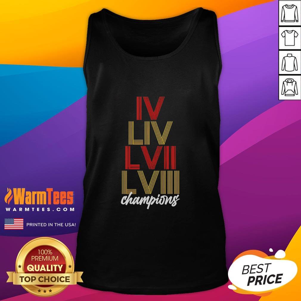 Kansas City Chiefs LVI tank top, featuring bold team colors and logo, perfect for game day and football fans.