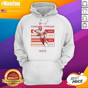 Stylish hoodie featuring NFL 2025 gameday threads for Kansas City Chiefs vs. Los Angeles Chargers matchup.