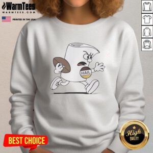Awesome Bill Croskey Merritt Washington Commanders Hail sweatshirt featuring team colors and logo, perfect for fans.