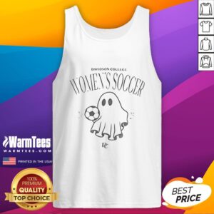Awesome Ghost Davidson Womens Soccer 2025 tank top featuring a stylish design for soccer fans and players.