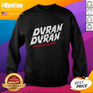 Awesome Halloween 2025 Duran Duran sweatshirt featuring iconic band logo and festive design for fans and collectors.