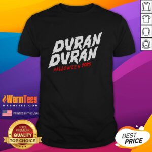 Awesome Halloween 2025 Duran Duran T-Shirt featuring spooky graphics and vibrant colors for festive celebrations.