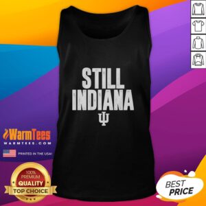 Awesome Indiana Hoosiers Football tank top featuring this year's design, perfect for fans showcasing team spirit.