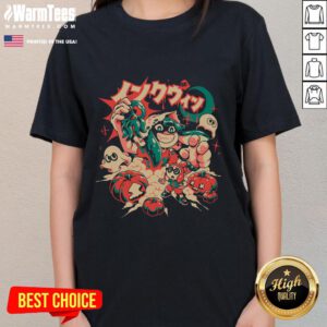 Spooky Squid Ink Halloween tee featuring anime ghost and pumpkin design for gamers, perfect for InkWeen celebrations.