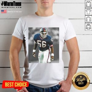 Awesome Lawrence Taylor New York Giants Football T-Shirt featuring bold graphics and vintage style for fans of football legend.