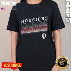 Awesome Premium Indiana Hoosiers Polished Ladies Tee in vibrant colors, perfect for fans supporting their team in style.