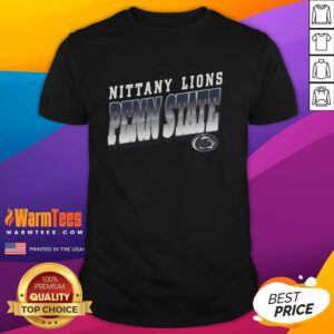 Alt Text: Awesome Premium Penn State Nittany Lions Polished T-Shirt featuring vibrant colors and logo, perfect for fans.