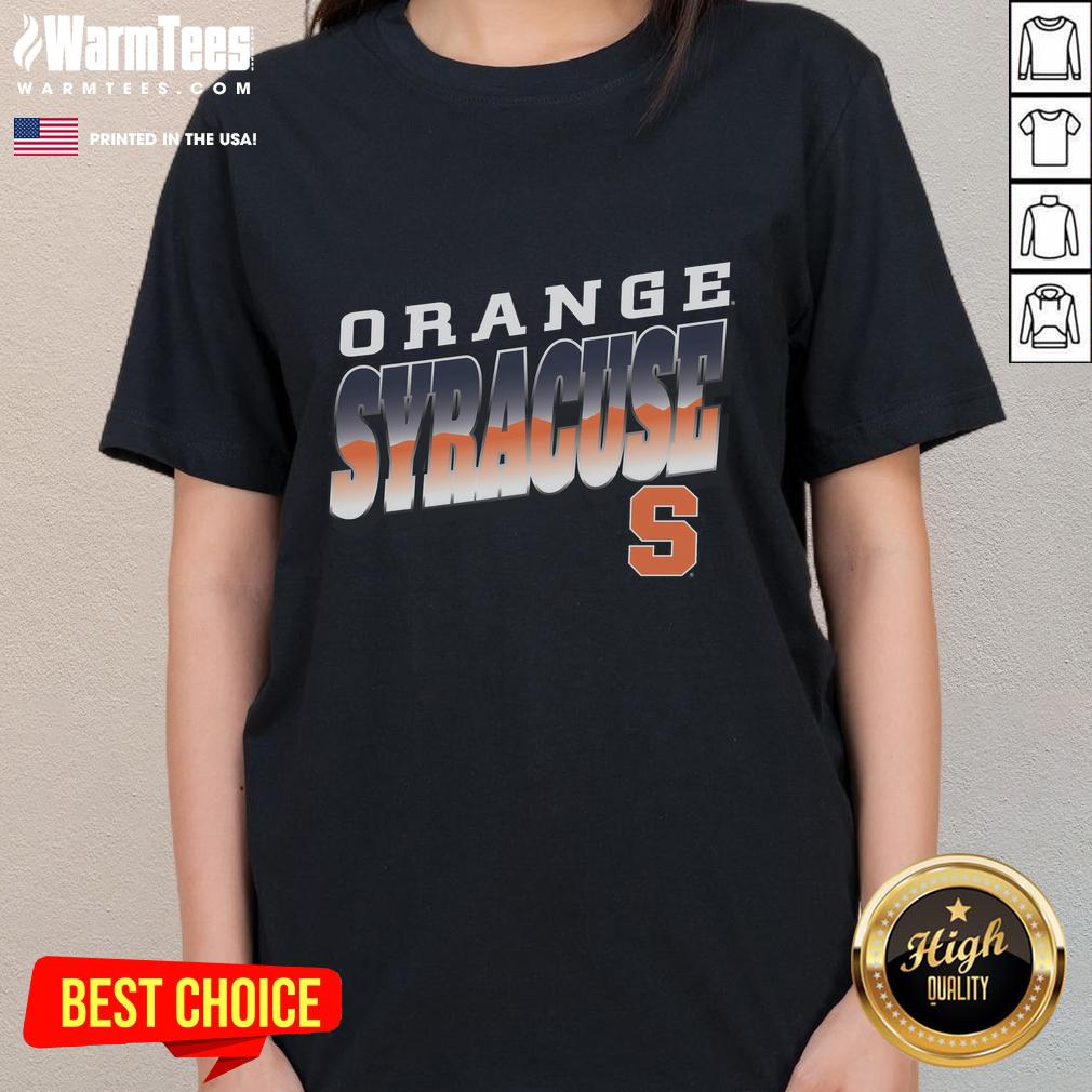Premium Syracuse Orange polished ladies tee featuring vibrant team colors and stylish design for fans.