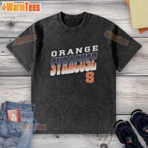 Awesome Premium Syracuse Orange Polished Washed T-Shirt featuring vibrant team colors and comfortable fit for fans.