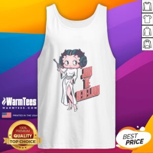 Alt Text: Awesome Rebel Pinup cartoon princess parody tank top featuring a retro design and vibrant colors for rebellious style.