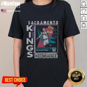 Awesome Sacramento Kings trading card featuring Domantas Sabonis on a stylish ladies tee, perfect for fans.