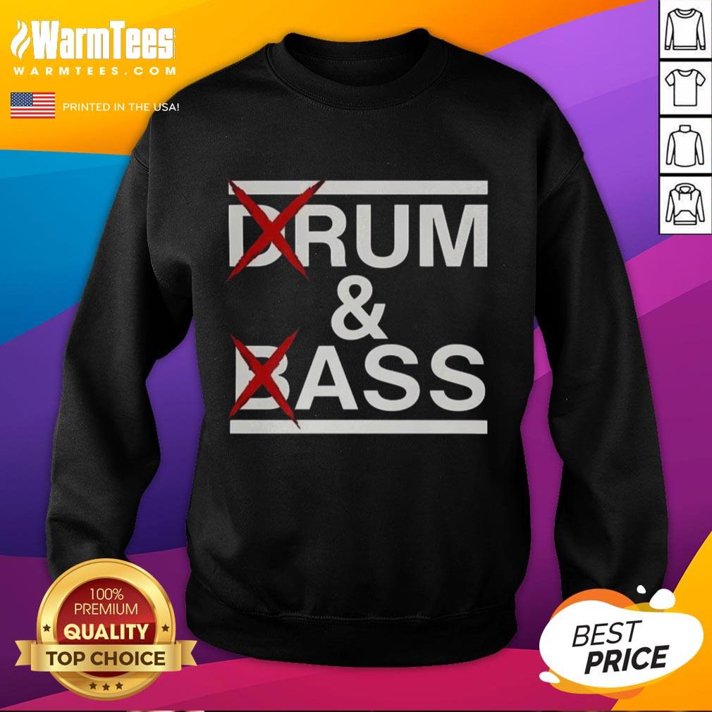 Good Drum and Bass Rum Ass sweatshirt featuring vibrant colors and stylish design, perfect for music lovers and fashion fans.