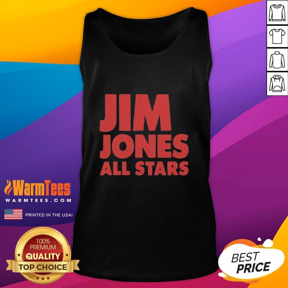Good Jim Jones All-Stars 2025 tank top featuring a vibrant design for fans and supporters of the All-Stars team.