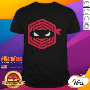 Good Pitching Ninja Cleveland Guardians Baseball Guards Ball T-Shirt featuring a playful ninja graphic and team colors.