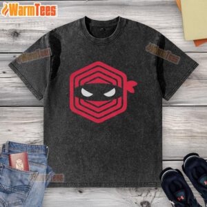 Good Pitching Ninja Cleveland Guardians baseball t-shirt featuring a washed design, perfect for fans and players alike.