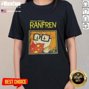 Good Randals Friends Ranfren Ladies Tee featuring a stylish design perfect for casual outings and everyday wear.
