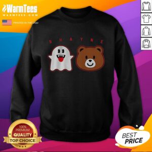 Good Shayne Gostisbehere Ghost Bear Halloween sweatshirt featuring a spooky bear design for fans of hockey and Halloween.