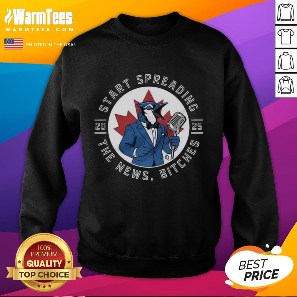 2025 Good Toronto Blue Jays sweatshirt featuring a vibrant design, perfect for fans to show team pride and style.