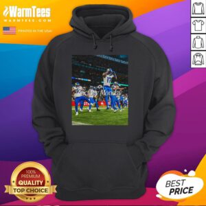 Hot Los Angeles Rams Victory Monday Hoodie featuring bold team colors and logo, perfect for celebrating game day.