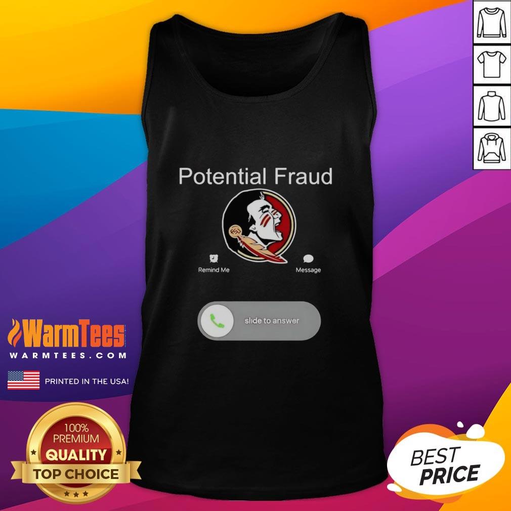 Alt Text: Nice FSU potential fraud phone screen showing a stylish tank top for trendy summer fashion.