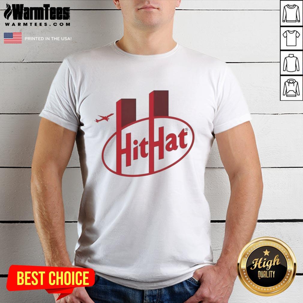 Alt Text: Stylish Nice Hithat 911 logo T-shirt featuring a bold design, perfect for fans of unique graphic tees.