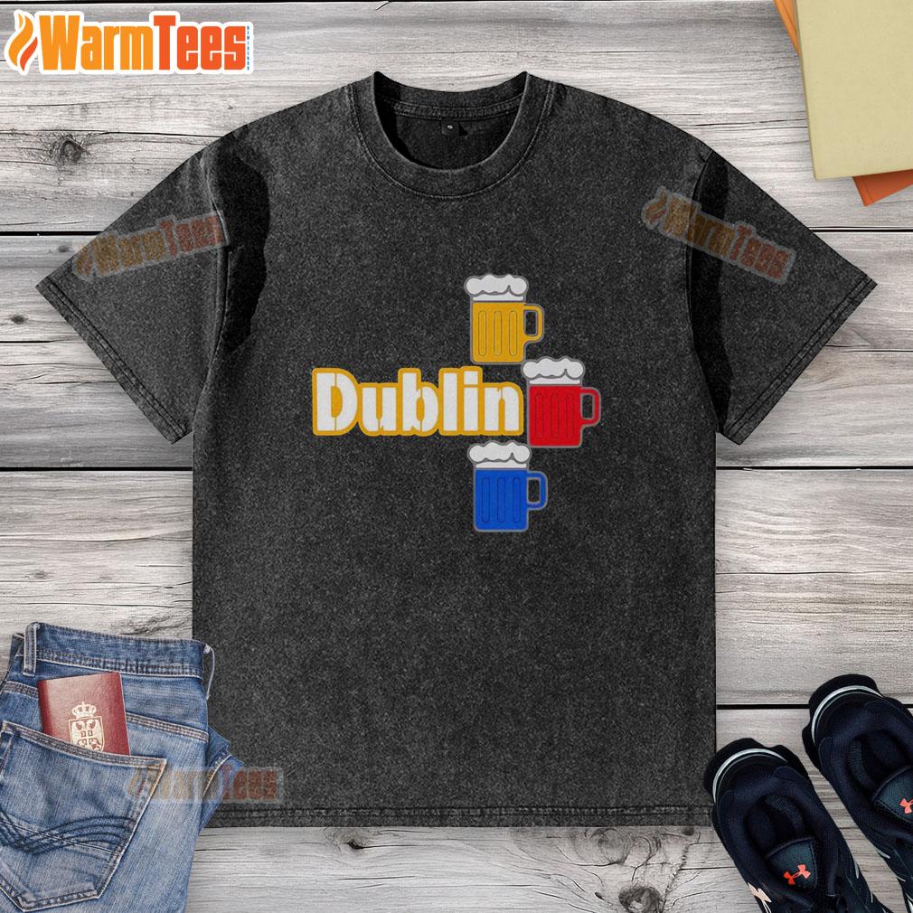 Nice Steelers Dublin 2025 washed t-shirt featuring a stylish design, perfect for fans and casual wear.
